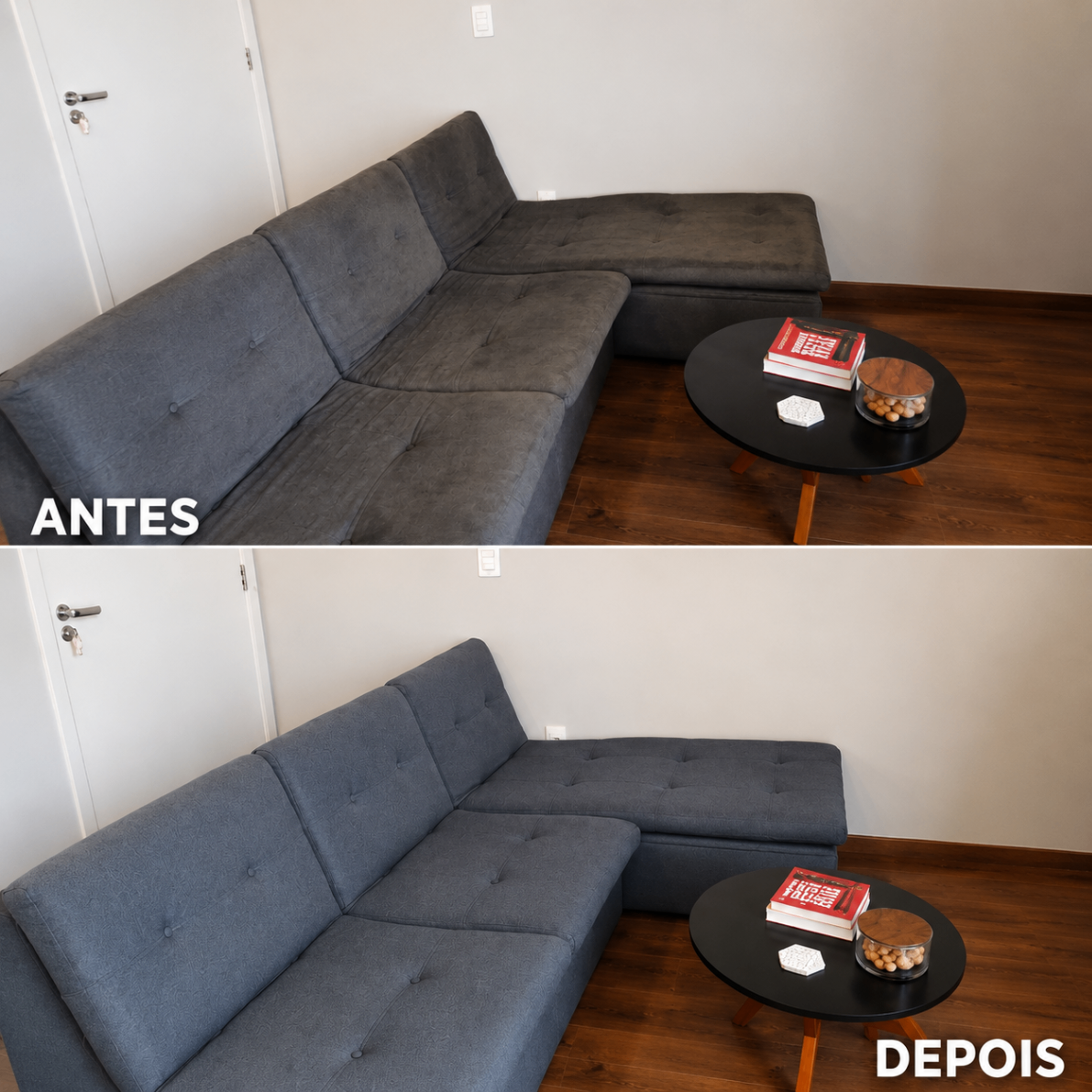 Resultado real de serviço realizado pela V&E Limpeza Real 5
